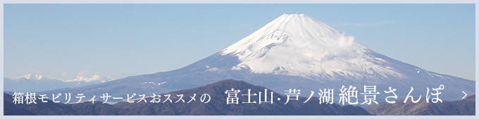 早朝の絶景～ 富士山・芦ノ湖 絶景さんぽ