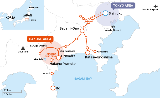 Getting to Hakone