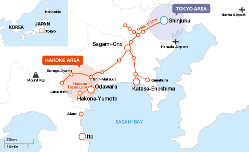 Getting to Hakone